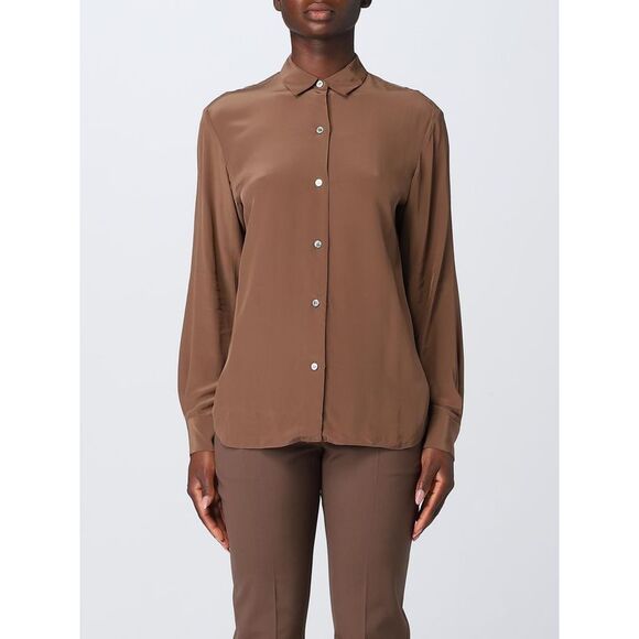 Theory Shirt Woman Brown